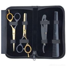 Professional Barber Scissor Kit with Razor & Comb | Bite Instruments Hair Cutting Tools