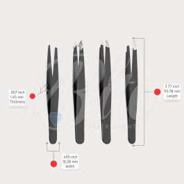 Bite Instruments Eyebrow Tweezers & Grooming | Precision Tools