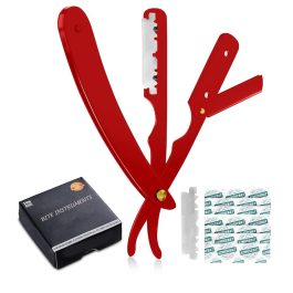 Professional Barber Straight Edge Razor for Comfortable Smooth Shave By Bite Instruments