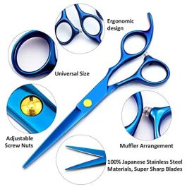 Professional Hair Cutting & Thinning Scissors Set