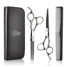 Barber Haircut Kit – Professional Hair Cutting & Thinning Scissors Set | Bite Instruments