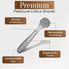 Trendy Look Foot pedicure callus shaver remover hard skin remover