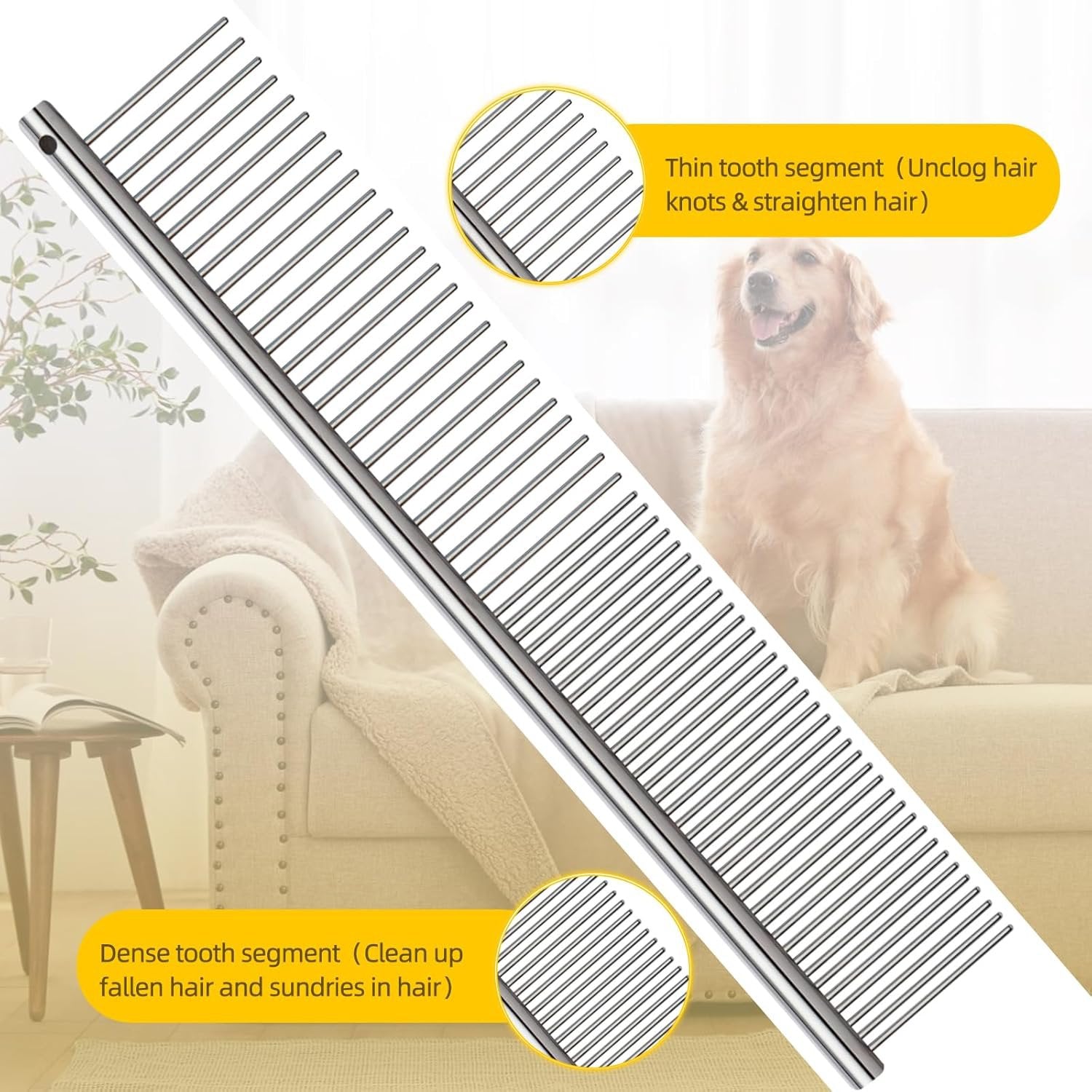 Dog Grooming Scissors,Curved Chunkers Shears Dog Grooming with Safety Round Tips, Sharp and Comfortable 4 in 1 Dog Scissors for Grooming - Image 6