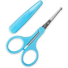 Eyelash Scissors, Small Scissors for Facial, Nose, Eyebrow, and Beard Hair Trimming & Grooming