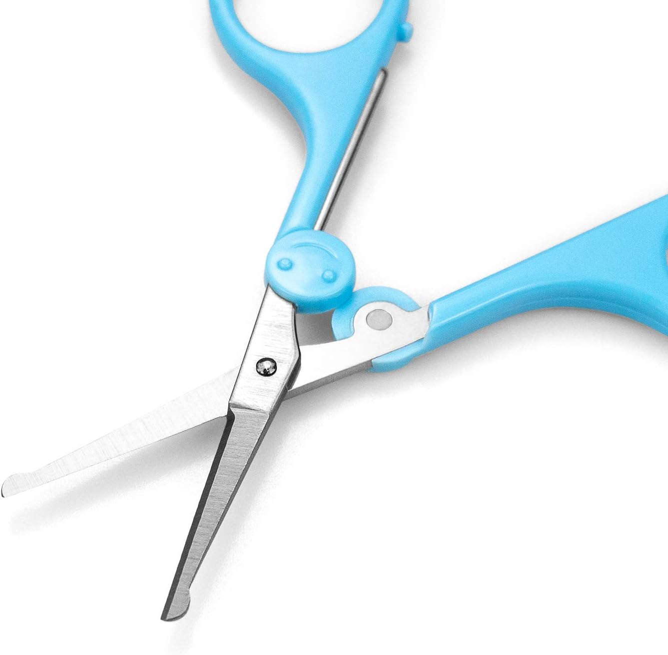 Eyelash Scissors, Small Scissors for Facial, Nose, Eyebrow, and Beard Hair Trimming & Grooming - Image 3