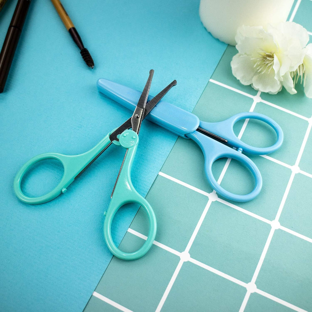 Eyelash Scissors, Small Scissors for Facial, Nose, Eyebrow, and Beard Hair Trimming & Grooming - Image 6