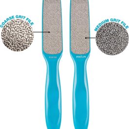 Bite Instruments Foot File Callus Remover –  Hard Skin Scrubber for Pedicure