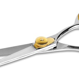 Gold Touch Professional 7.5-inch Dog Grooming Straight Shear with Safety Round Tip