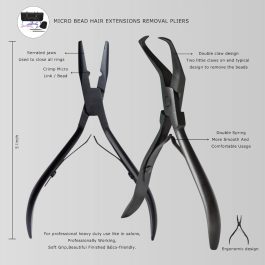 Professional Hair Extensions Pliers Kits – Bead Closer and Remover Pliers For Hair Extensions