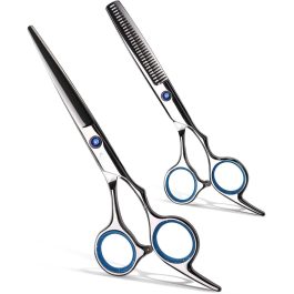 Professional Barber Hair Cutting Scissors Kit – 6.5” Japanese Stainless Steel Shears