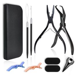 Professional Hair Extensions Pliers Kits – Bead Closer and Remover Pliers For Hair Extensions