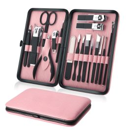 Bite Instruments Compact Travel Manicure Set – Portable Nail Grooming Kit