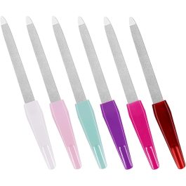 Bite Instruments | Professional Red Nail File & Buffer Stainless Steel