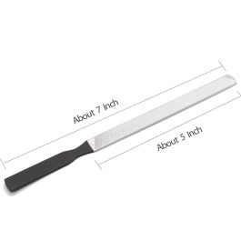 Professional Stainless Steel Nail File with Anti-Slip Handle and Leather Case Bite Instruments