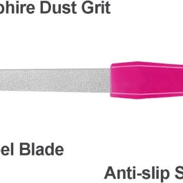 Professional Nail Files 100/180 Grit Double-Sided Emery Boards for Manicure & Pedicure