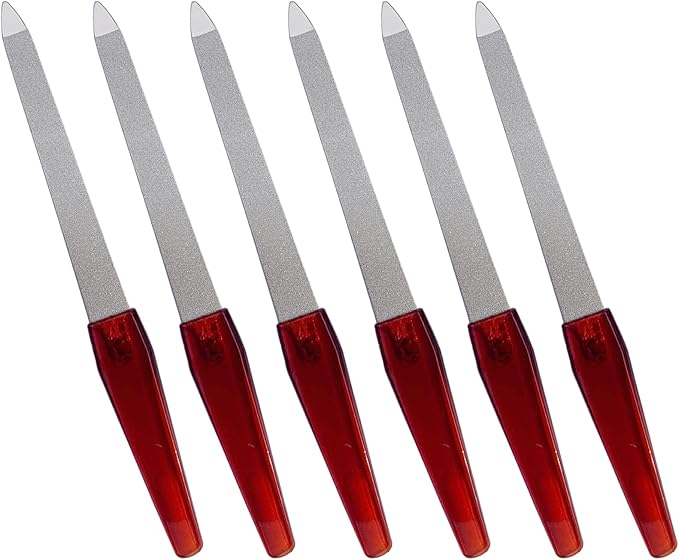 Professional 6-Piece Nail File Set – Stainless Steel Double-Sided Sapphire Grit Files | Bite Instruments (Sialkot, Pakistan) - Image 6
