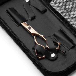 Precision Rose Gold Hair Cutting Scissors – Professional Japanese Steel Shears 6.5