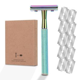 Bite Instruments Safety Razor | Stainless Steel Double Edge Razor for Men & Women