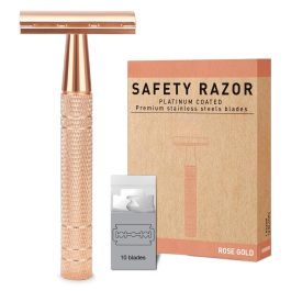 Bite Instruments Safety Razor | Stainless Steel Double Edge Razor for Men & Women
