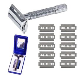 Bite Instruments Professional Safety Razor | Stainless Steel Double Edge Razor for Men & Women