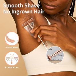 Bite Instruments Safety Razor With 10 Premium Stainless Steel Razor Blade for Unisex