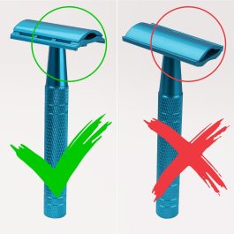 Bite Instruments Safety Razor For Man With 10 Premium Stainless Steel Razor Blade