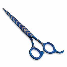 Eye-Catching Blue Titanium Coated Hairdressing Scissors