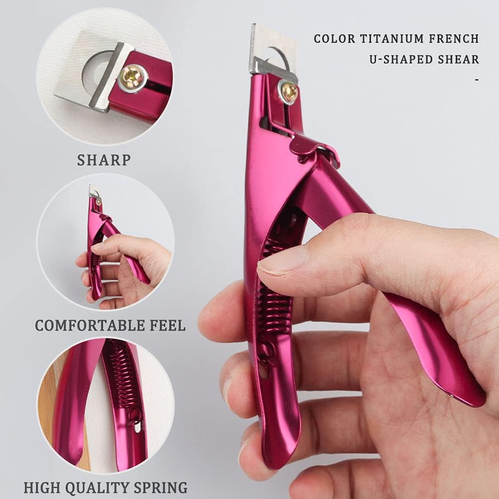 Professional Acrylic False Nail Clippers for Acrylic Nails For Girls Nail Art Bite Instruments - Image 8