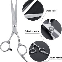 Classic Stainless Steel Barber Scissors – Precision Cutting