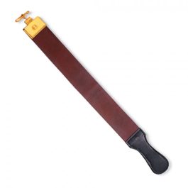 Vintage straight Leather razor strop Barber strop