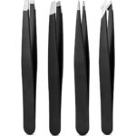 Professional Precision Tweezers For Facial Hair, Eyebrow Tweezer Stainless Steel