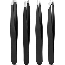 Professional Precision Tweezers For Facial Hair, Eyebrow Tweezer Stainless Steel