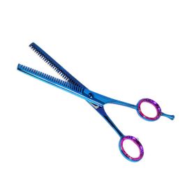 Professional Blue Coated Hair Thinning Scissors – 7 Inch