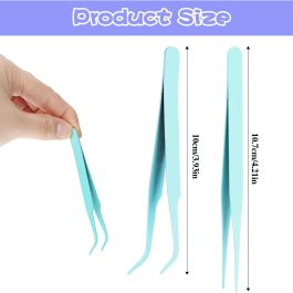 Bite Instruments | Professional Eyelash Extension Tweezer Set – Curved & Straight