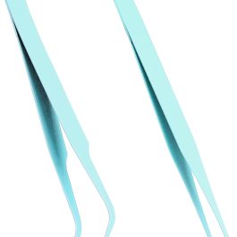 Bite Instruments | Professional Eyelash Extension Tweezer Set – Curved & Straight