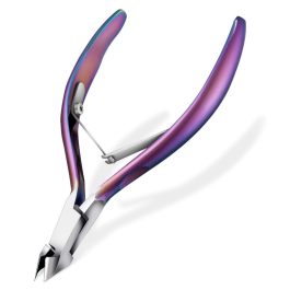 Bite Instruments Multicolor Ergonomic Cuticle Cutter with Non-Slip Grip