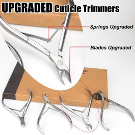 Bite Instruments Professional Stainless Steel Precision Cuticle & Nail Care Tools