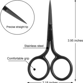 Professional Eyelash Scissors Stainless Steel Manicure & Beauty Scissor for Women