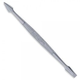 Durable Dual-Ended Stainless Steel Cuticle Pusher , Cutter & Cleaner