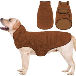 Pet Winter Coat with Harness Ring – Soft, Warm Dog Jacket | Bite Instruments