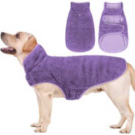 Pet Winter Coat with Harness Ring – Soft, Warm Dog Jacket | Bite Instruments