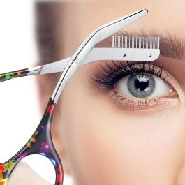 Bite Instruments Eyebrow Trimmer & Scissors – Precision Brow Grooming Tool