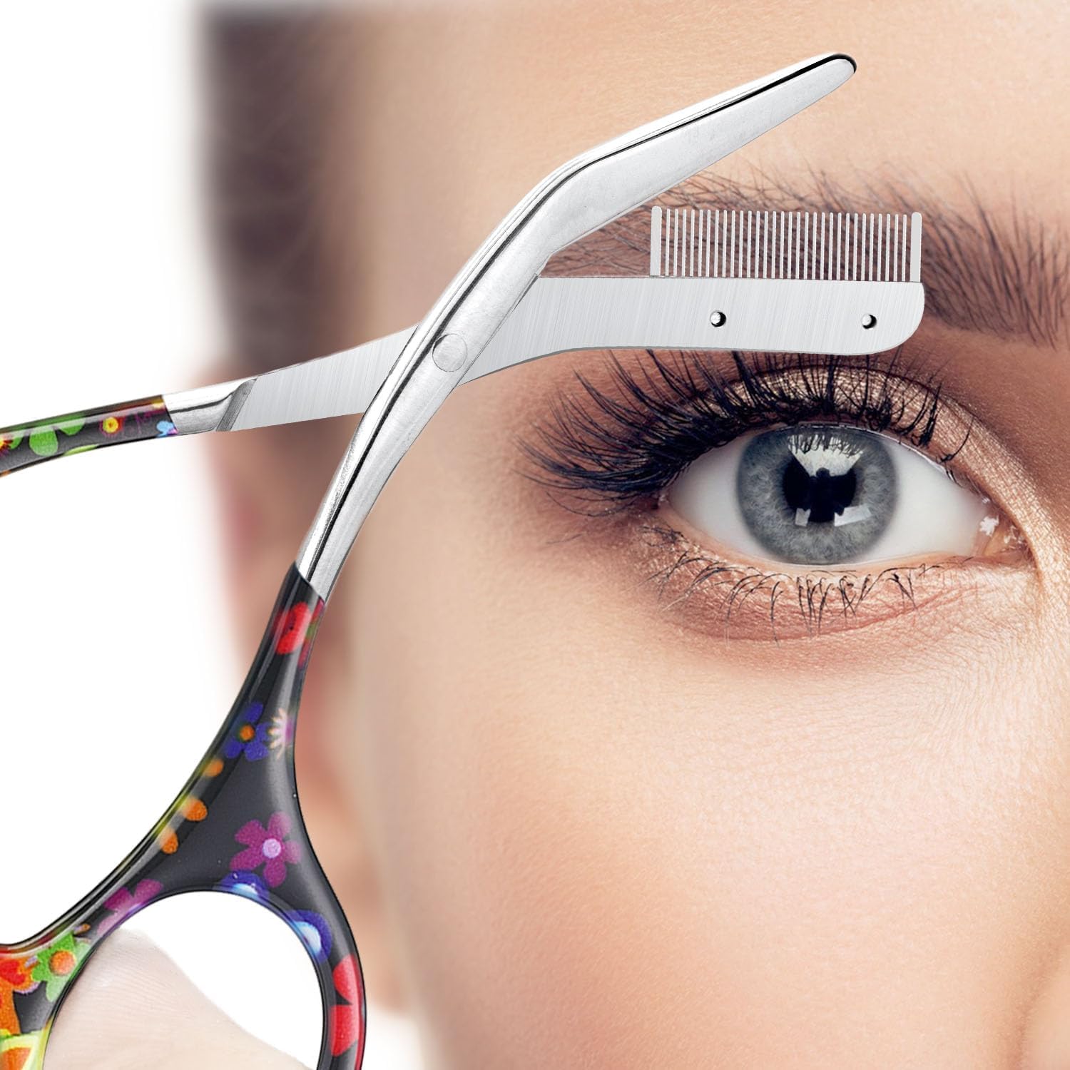 Bite Instruments Eyebrow Trimmer & Scissors – Precision Brow Grooming Tool - Image 2