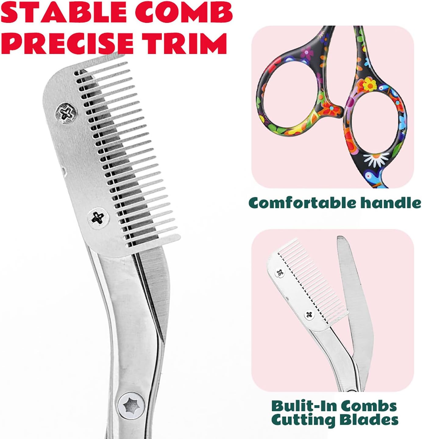 Bite Instruments Eyebrow Trimmer & Scissors – Precision Brow Grooming Tool - Image 3
