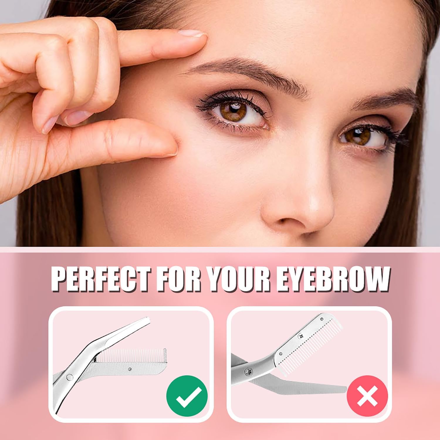 Bite Instruments Eyebrow Trimmer & Scissors – Precision Brow Grooming Tool - Image 6