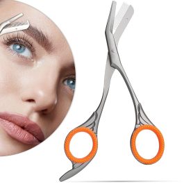 Professional Eyebrow Trimming Scissors | Precision Brow Shaping Tool by Bite Instruments