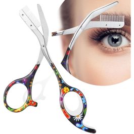 Bite Instruments Eyebrow Trimmer & Scissors – Precision Brow Grooming Tool