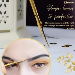 Professional Grooming Scissors Eyelash Scissors Stainless Steel Manicure & Beauty Scissor for Women