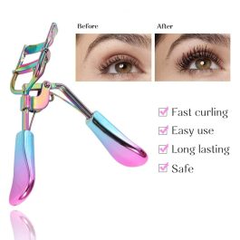 Bite Instruments Professional Stainless Steel Eyelash Curler (Multi-Colored)