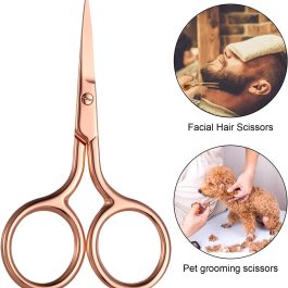 Profession Stainless Steel Grooming Blades, Manicure, Pedicure, or Trim Nail, Eyebrow, Eyelash, Scissors